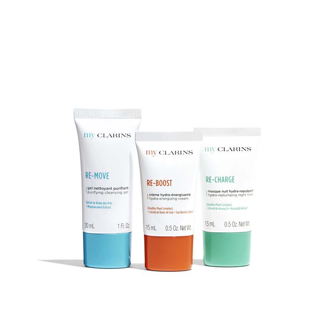 MyClarins Beautiful Skin Trio.