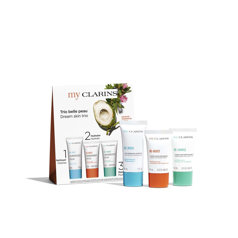 MyClarins Beautiful Skin Trio.